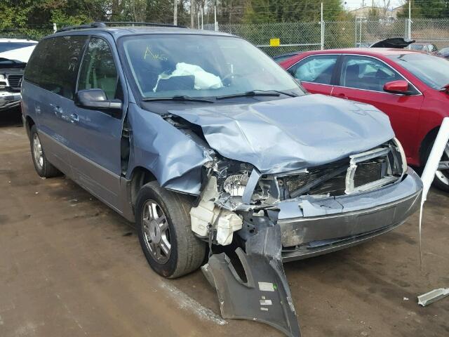 2FMZA58254BB18360 - 2004 FORD FREESTAR L BLUE photo 1