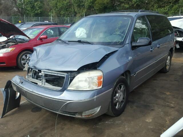 2FMZA58254BB18360 - 2004 FORD FREESTAR L BLUE photo 2