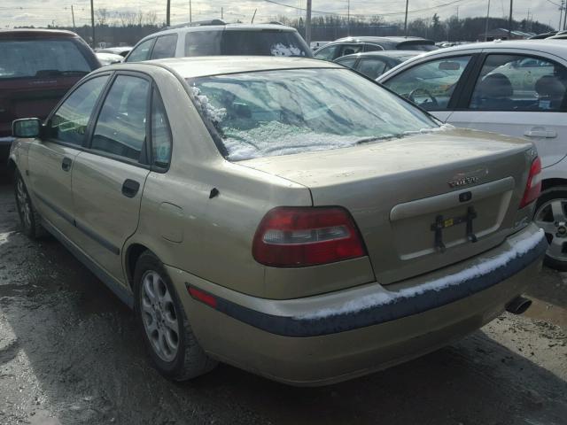 YV1VS295X1F703639 - 2001 VOLVO S40 1.9T BEIGE photo 3