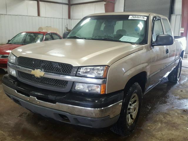 2GCEK19B551173776 - 2005 CHEVROLET SILVERADO TAN photo 2