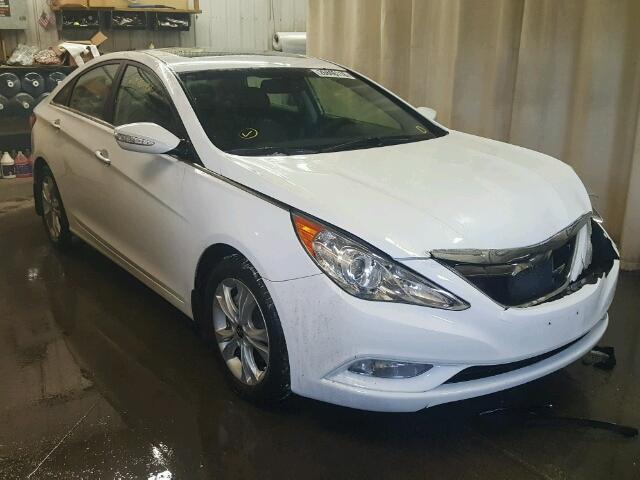 5NPEC4AC6BH287007 - 2011 HYUNDAI SONATA SE WHITE photo 1