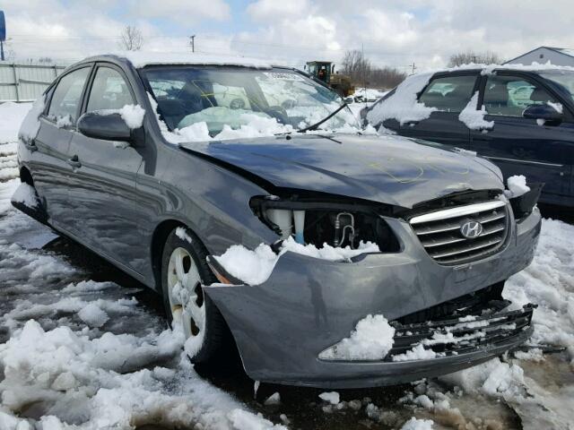 KMHDU46D88U533477 - 2008 HYUNDAI ELANTRA GL GRAY photo 1