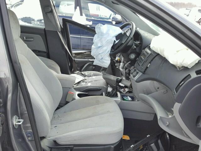 KMHDU46D88U533477 - 2008 HYUNDAI ELANTRA GL GRAY photo 5