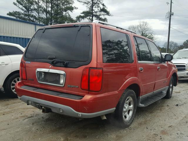 5LMEU27A7YLJ21289 - 2000 LINCOLN NAVIGATOR 红色 照片 4