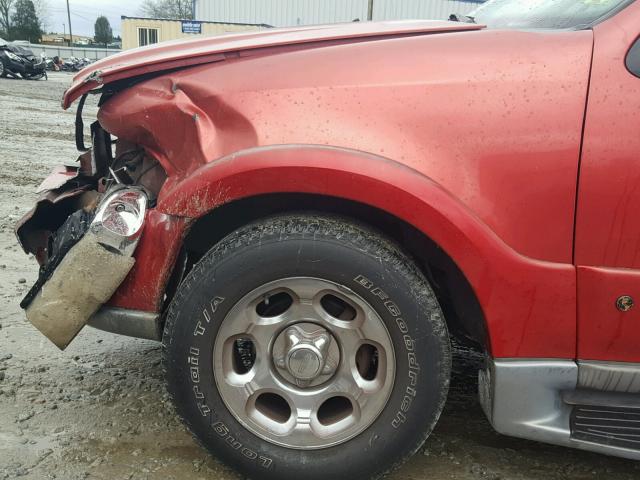 5LMEU27A7YLJ21289 - 2000 LINCOLN NAVIGATOR 红色 照片 9