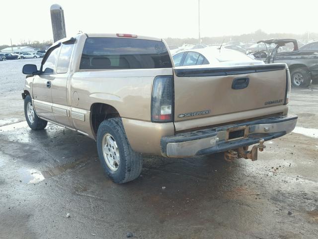 2GCEC19T311240956 - 2001 CHEVROLET SILVERADO GOLD photo 3