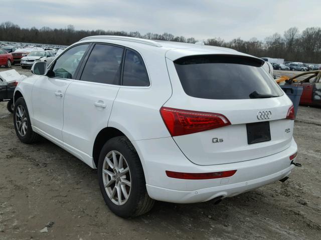 WA1LFAFPXBA119526 - 2011 AUDI Q5 PREMIUM WHITE photo 3