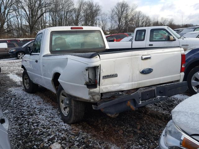 1FTYR10D37PA97410 - 2007 FORD RANGER WHITE photo 3