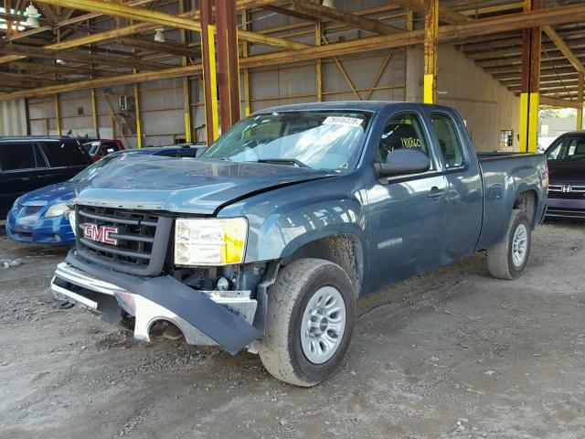 1GTR2TE76DZ146008 - 2013 GMC SIERRA K15 BLUE photo 2