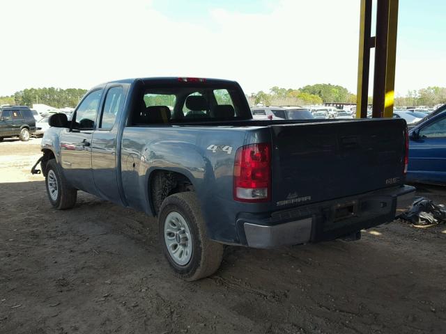 1GTR2TE76DZ146008 - 2013 GMC SIERRA K15 BLUE photo 3