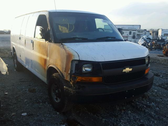 1GCZGUBG9D1117242 - 2013 CHEVROLET EXPRESS G3 WHITE photo 1