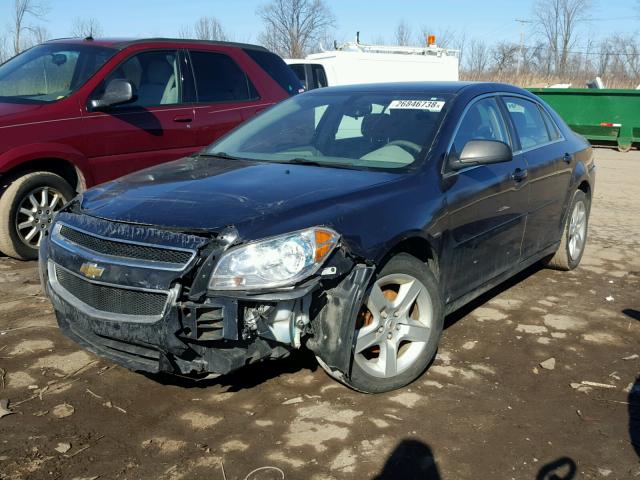 1G1ZG57BX9F138252 - 2009 CHEVROLET MALIBU LS ლურჯი ფოტო 2