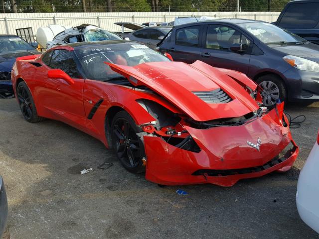 1G1YM2D73E5126477 - 2014 CHEVROLET CORVETTE S RED photo 1