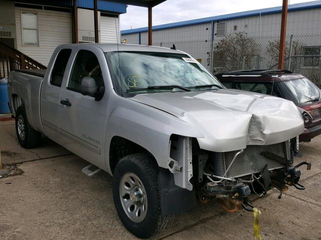 1GCSKSEA6AZ116915 - 2010 CHEVROLET SILVERADO SILVER photo 1