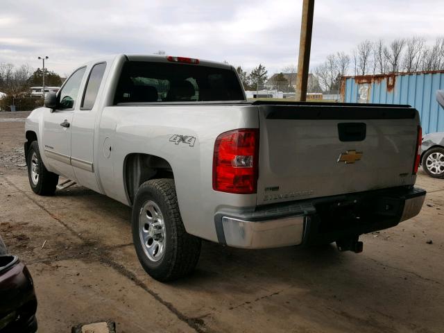 1GCSKSEA6AZ116915 - 2010 CHEVROLET SILVERADO SILVER photo 3