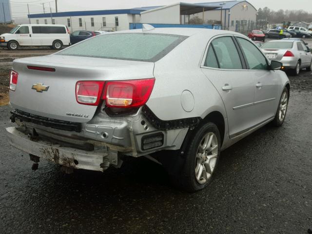 1G11C5SL3FU130820 - 2015 CHEVROLET MALIBU 1LT SILVER photo 4