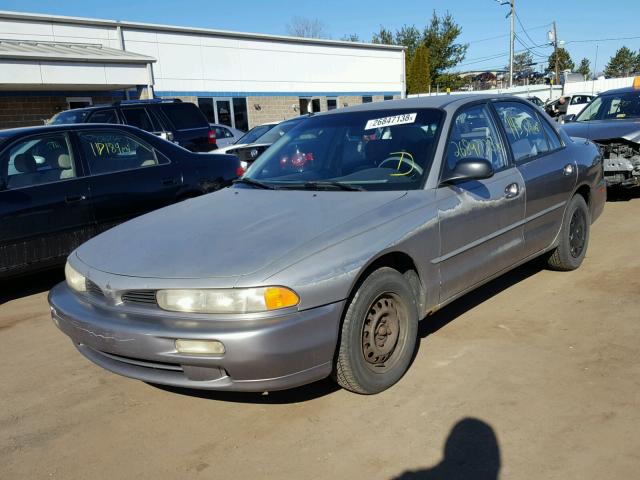 4A3AJ46G5RE003468 - 1994 MITSUBISHI GALANT S SILVER photo 2