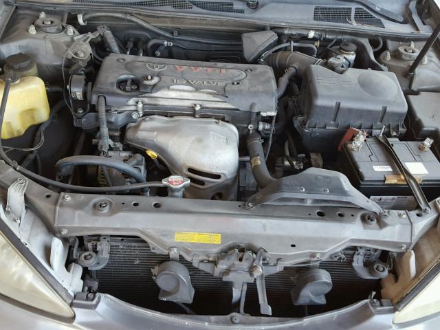 JTDBE32KX20104461 - 2002 TOYOTA CAMRY LE GRAY photo 7