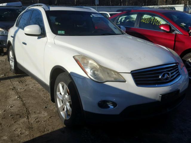 JNKAJ09F98M355910 - 2008 INFINITI EX35 BASE WHITE photo 1