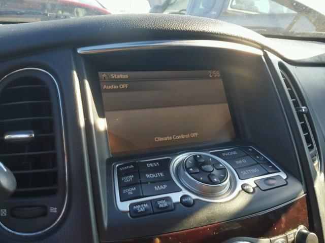 JNKAJ09F98M355910 - 2008 INFINITI EX35 BASE WHITE photo 9