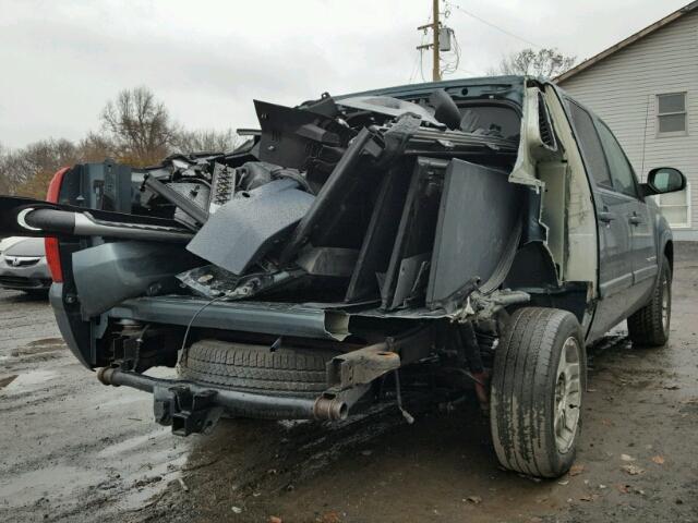 3GNFK22039G167238 - 2009 CHEVROLET AVALANCHE BLUE photo 4