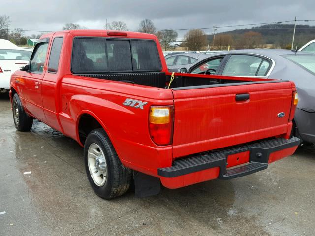1FTYR14U85PA80089 - 2005 FORD RANGER SUP RED photo 3