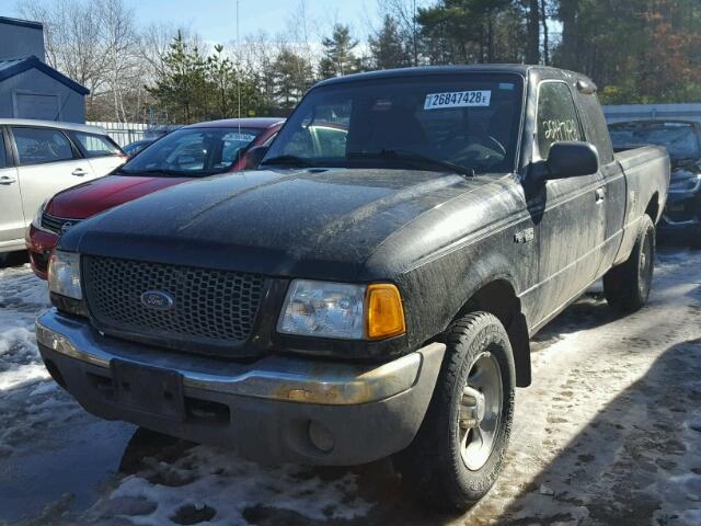 1FTZR45E53TA46113 - 2003 FORD RANGER SUP BLACK photo 2