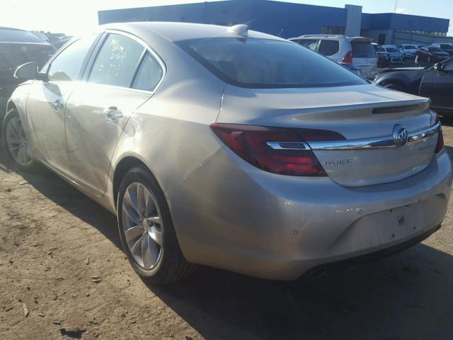 2G4GS5GXXG9121560 - 2016 BUICK REGAL PREM TAN photo 3