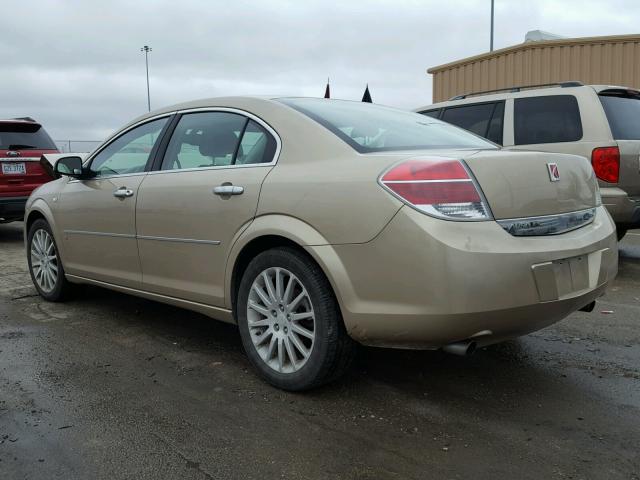 1G8ZV57787F187515 - 2007 SATURN AURA XR BEIGE photo 3