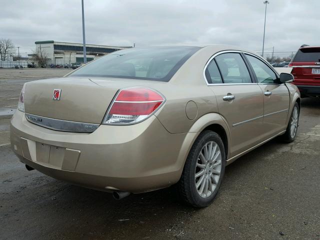 1G8ZV57787F187515 - 2007 SATURN AURA XR BEIGE photo 4