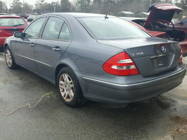 WDBUF56J76A804133 - 2006 MERCEDES-BENZ E 350 GRAY photo 3