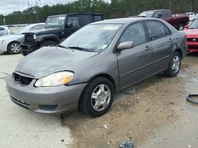 1NXBR32E04Z214862 - 2004 TOYOTA COROLLA CE GRAY photo 2