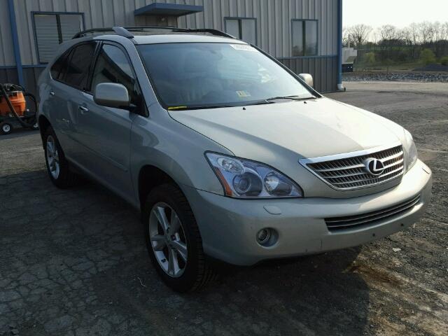 JTJHW31U982059467 - 2008 LEXUS RX 400H SILVER photo 1