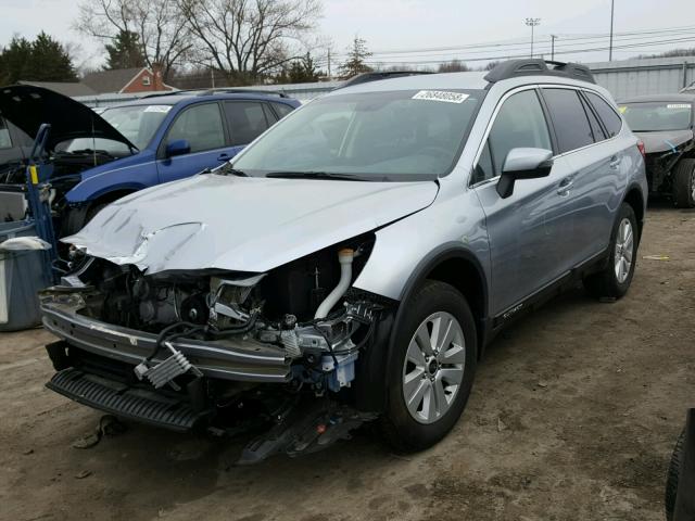 4S4BSAFC8F3281512 - 2015 SUBARU OUTBACK 2. SILVER photo 2