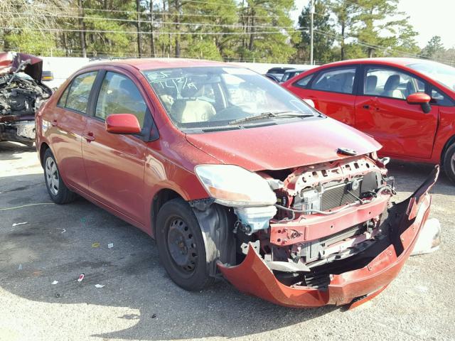 JTDBT923681210801 - 2008 TOYOTA YARIS RED photo 1