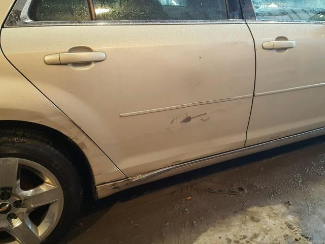 1G1ZH57B994200944 - 2009 CHEVROLET MALIBU 1LT 金色 照片 10