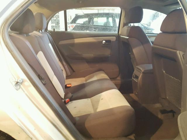 1G1ZH57B994200944 - 2009 CHEVROLET MALIBU 1LT 金色 照片 6