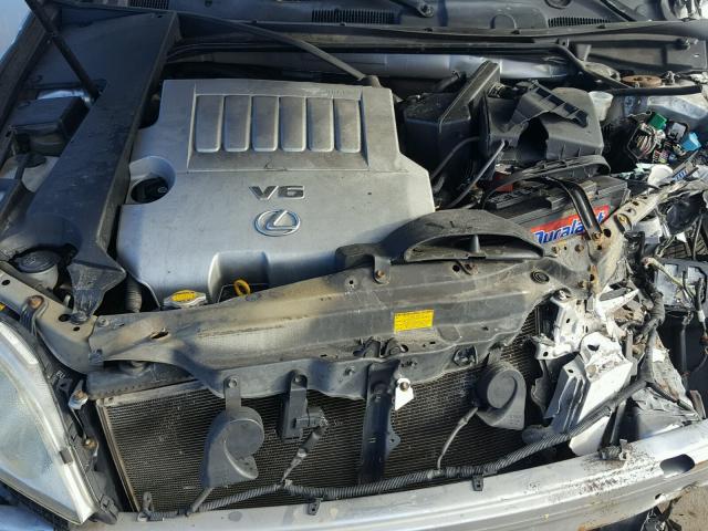 JTHBJ46G172005223 - 2007 LEXUS ES 350 GRAY photo 7