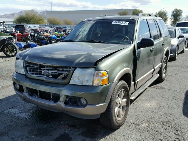 1FMZU74K93ZA48348 - 2003 FORD EXPLORER E GREEN photo 2