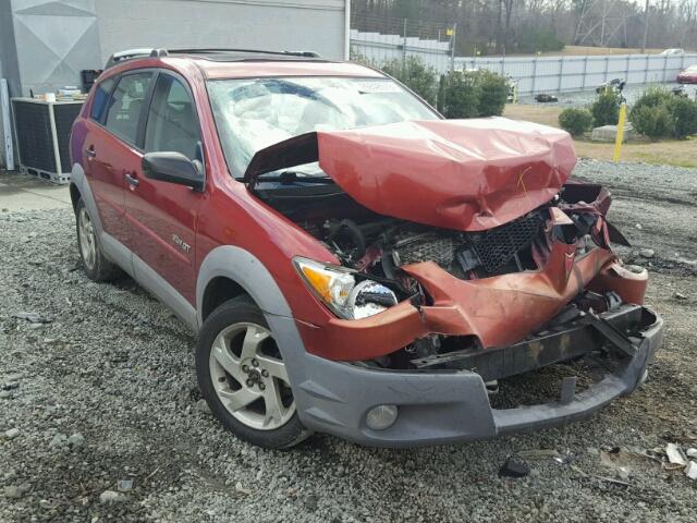 5Y2SN62L93Z430582 - 2003 PONTIAC VIBE GT RED photo 1