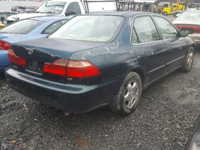 1HGCG1653WA066256 - 1998 HONDA ACCORD EX GREEN photo 4