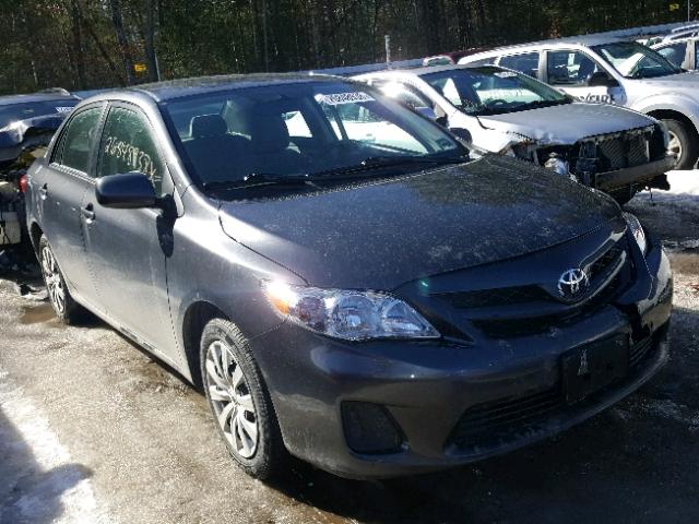 5YFBU4EE0CP033700 - 2012 TOYOTA COROLLA BA GRAY photo 1