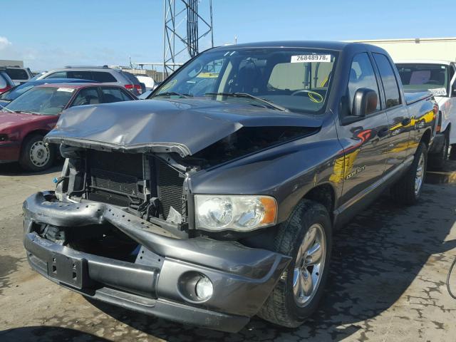 1D3HA18N83J672920 - 2003 DODGE RAM 1500 S GRAY photo 2