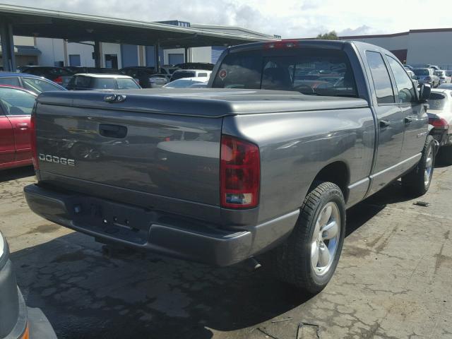 1D3HA18N83J672920 - 2003 DODGE RAM 1500 S GRAY photo 4