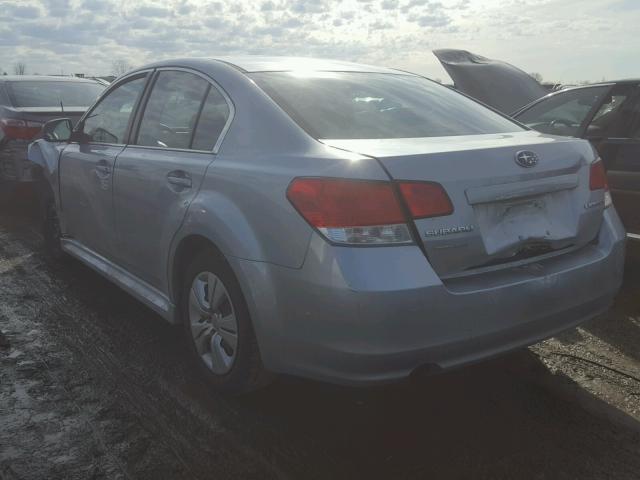 4S3BMCA68D3024665 - 2013 SUBARU LEGACY 2.5 SILVER photo 3