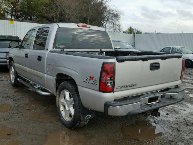 2GCEK13T261145596 - 2006 CHEVROLET SILVERADO SILVER photo 3