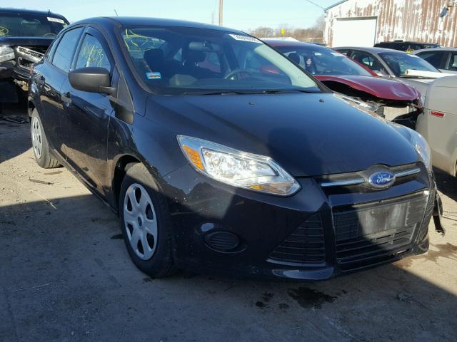 1FADP3E24EL448827 - 2014 FORD FOCUS S BLACK photo 1