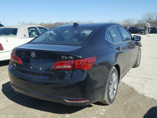 19UUB1F32JA001635 - 2018 ACURA TLX BLACK photo 4