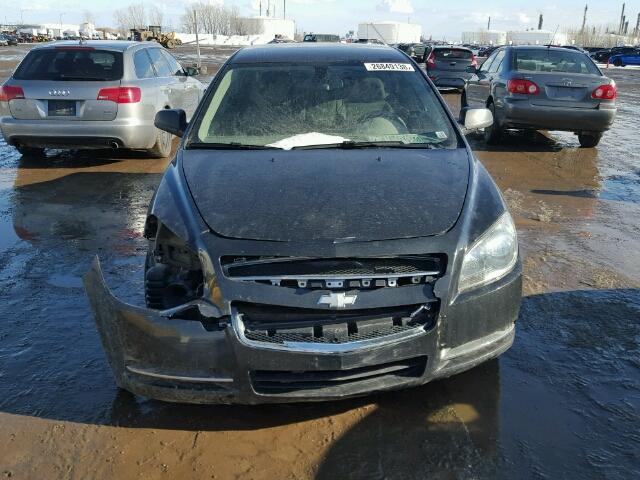 1G1ZG57B794217289 - 2009 CHEVROLET MALIBU LS შავი ფოტო 9