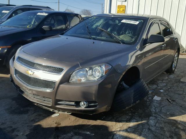 1G1ZA5EU7BF172225 - 2011 CHEVROLET MALIBU LS ყავისფერი ფოტო 2